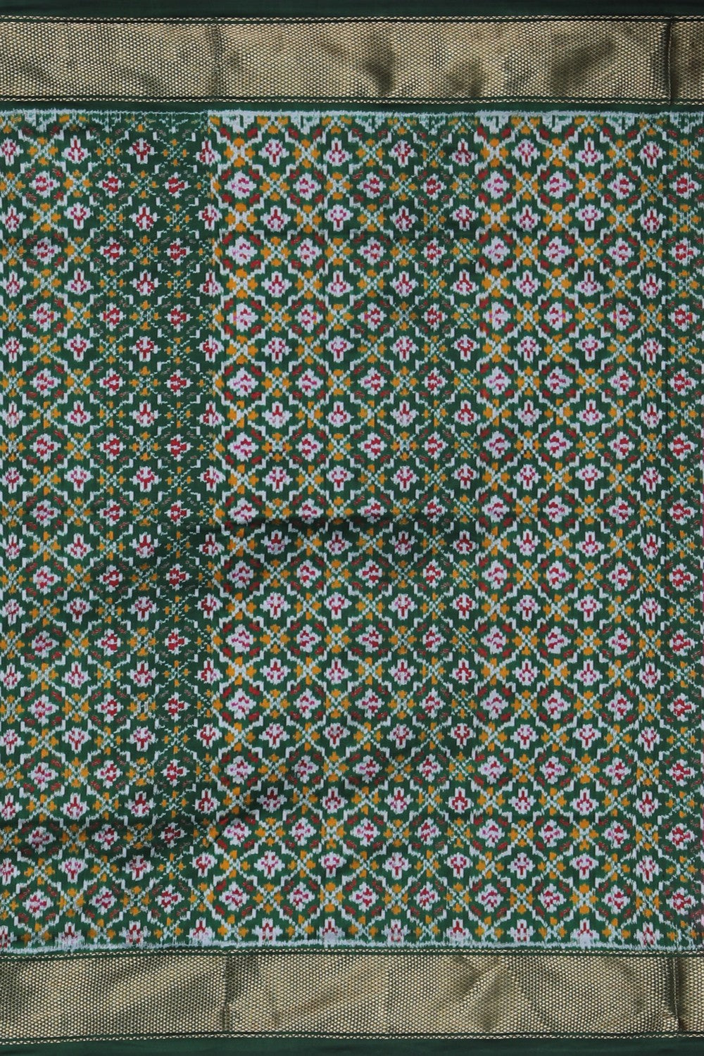 Image of Pochampally Ikat Silk Pink Saree